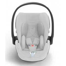 Коляска 3 в 1 Cybex Priam IV Rosegold complete и автокресло Cloud T i-Size Platinum White Plus Sepia Black