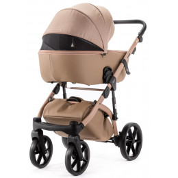 Детская коляска Adamex Nola Natura 3 в 1 N-5-CAMEL (Т.БЕЖ + Т.БЕЖ.КОЖА)