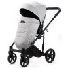 Детская коляска Adamex Zico New 3 в 1 ZN-TK01 (светло‑серый)