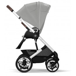 Коляска Cybex Talos S Lux SLV complete Cloud G Moon Black Plus 3 в 1 Stone Grey с дождевиками