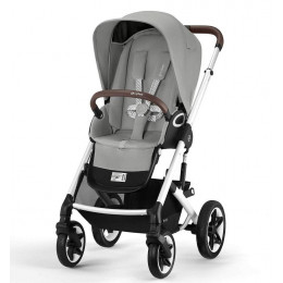 Коляска Cybex Talos S Lux SLV complete Cloud G Moon Black Plus 3 в 1 Stone Grey с дождевиками