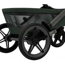 Детская коляска 3 в 1 Joolz Geo5 и автокресло Baby-Safe Core Midnight Grey2 Forest Green