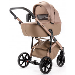 Детская коляска Adamex Nola Natura 3 в 1 N-5-CAMEL (Т.БЕЖ + Т.БЕЖ.КОЖА)