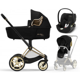 Коляска 3 в 1 Cybex Priam IV и автокресло Cloud T i-Size Jeremy Scott Wings