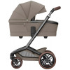 Детская коляска Maxi-Cosi Fame 3 в 1 с автокреслом Coral 360 Essential grey Twillic Truffle/Трюфель(беж)