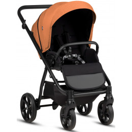 Детская коляска Tutis Leo 3 Plus 3 в 1 с автокреслом Beno Black 1582280 Orange