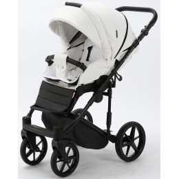 Детская коляска Adamex Zico Deluxe 3 в 1 Z-SA01 БЕЛ.КОЖА