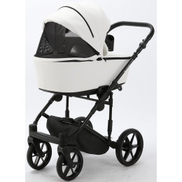 Детская коляска Adamex Zico Deluxe 3 в 1 Z-SA01 БЕЛ.КОЖА