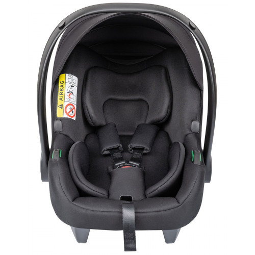 Детская коляска Indigo Special Plus 3 в 1 с автокреслом Avionaut Cosmo Black Is09 т.серая кожа
