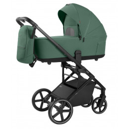 Коляска Carrello Alfa CRL-6522 2025 Cybex Aton B2 i-Size Dynamic Red 3 в 1 Meadow Green