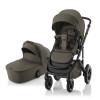 Коляска 3 в 1 Britax Roemer Smile 5Z LUX + автокресло Baby-Safe PRO Classic Deep Black Urban Olive