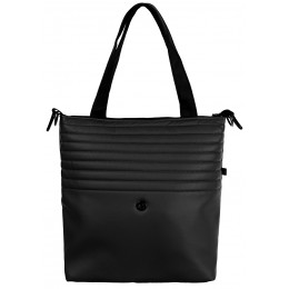 Детская коляска Roan Sol Vintage Leather 2.0 3 в 1 с автокреслом Tutis Elo Lux EduSky Black SL/10/L Black/Black/руч.Черный