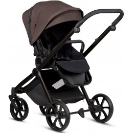 Детская коляска Tutis Mio 3 Plus Essential New 3 в 1 с автокреслом Elo Lux EduSky Black 1622024 Coffee Brown