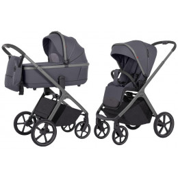 Коляска Carrello Vector CRL-6550 и автокресло Cybex Aton B2 Dynamic Red 3 в 1 Landscape Grey