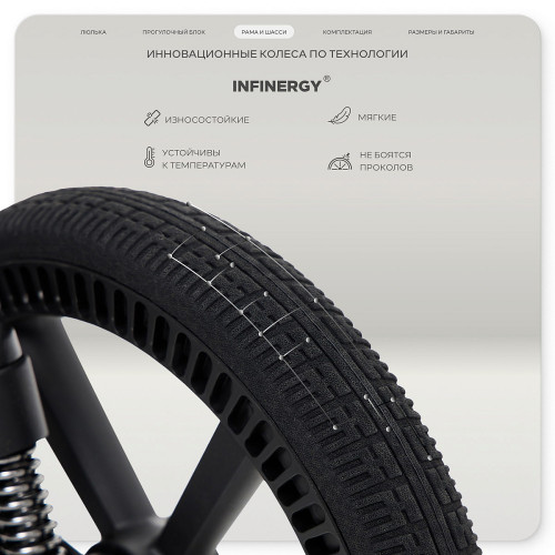 Детская коляска Rant Garda 3 в 1 с автокреслом Perla Graphite Black