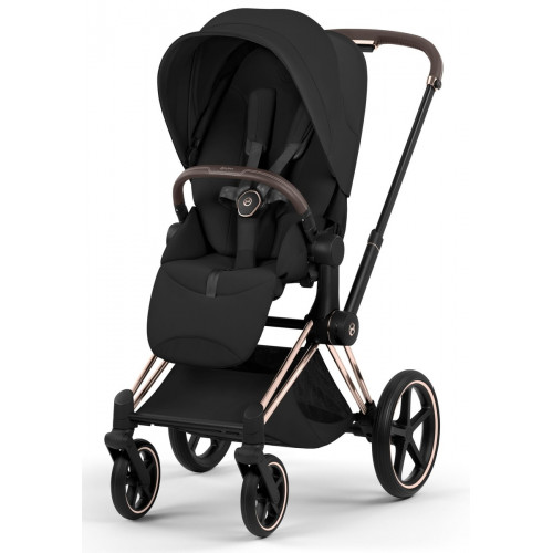 Коляска Cybex Priam V Rosegold Style Cloud T One Love 3 в 1 Sepia Black