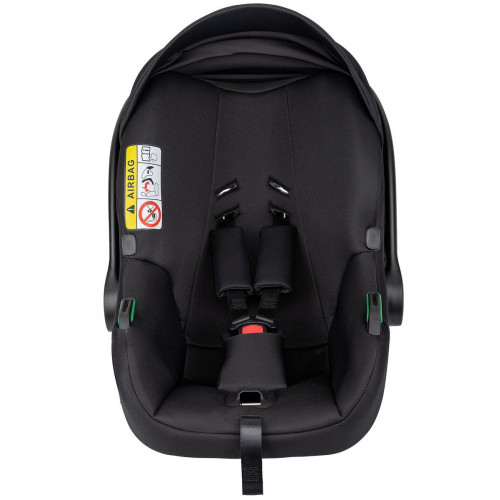 Детская коляска Indigo Special Plus 3 в 1 с автокреслом Avionaut Cosmo Black Is09 т.серая кожа