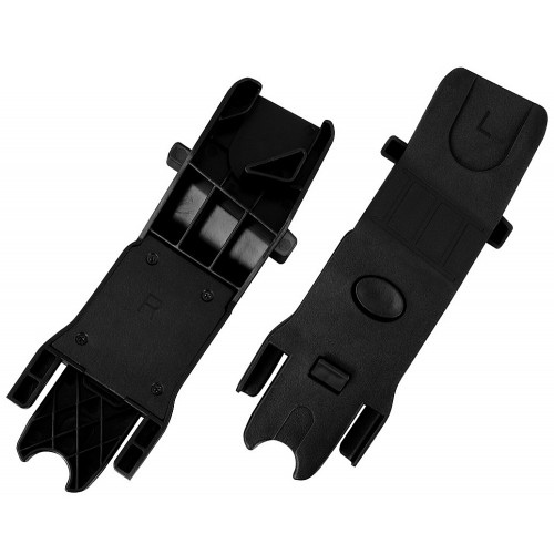 Детская коляска Pituso Mayla Lux 3 в 1 с автокреслом Baesa Black
