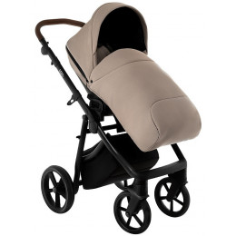 Детская коляска Roan Esso 3 в 1 с автокреслом Tutis Elo Lux EduSky Black ESS110/1 Hazel/Black