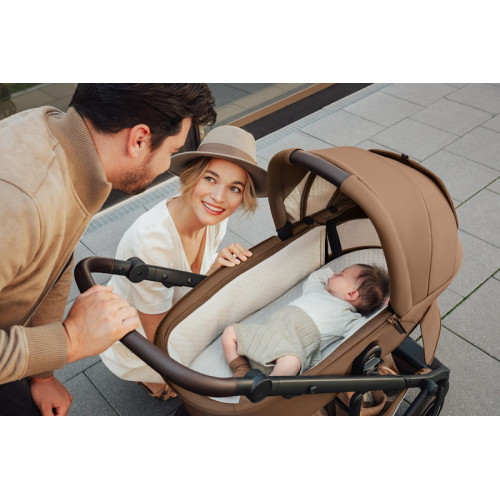 Коляска 3 в 1 Britax Roemer Smile 5Z LUX и автокресло Baby-Safe PRO LUX Onyx Black Warm Caramel