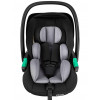 Детская коляска Pituso Mayla Lux 3 в 1 с автокреслом Baesa Black
