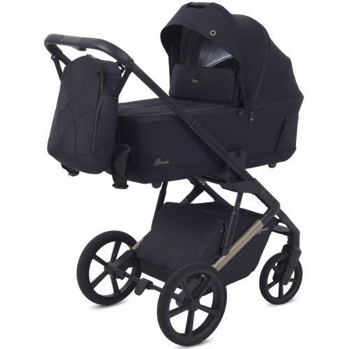 Детская коляска Rant Garda 3 в 1 с автокреслом Perla Graphite Black