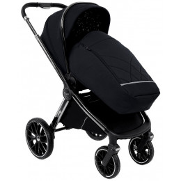 Детская коляска Pituso Mayla Lux 3 в 1 с автокреслом Baesa Black