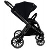 Детская коляска Pituso Mayla Lux 3 в 1 с автокреслом Baesa Black