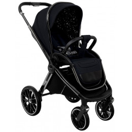 Детская коляска Pituso Mayla Lux 3 в 1 с автокреслом Baesa Black