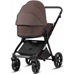 Детская коляска Tutis Mio 3 Plus Essential New 3 в 1 с автокреслом Elo Lux EduSky Black 1622024 Coffee Brown