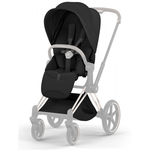 Коляска Cybex Priam V Rosegold Style Cloud T One Love 3 в 1 Sepia Black