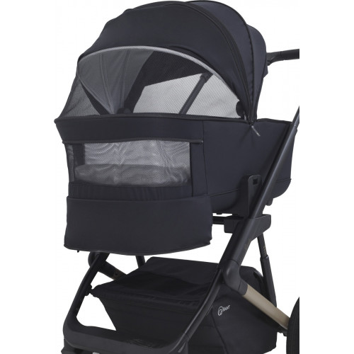Детская коляска Rant Garda 3 в 1 с автокреслом Perla Graphite Black