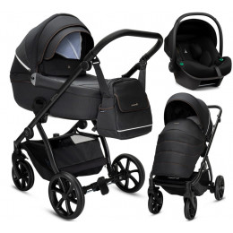 Детская коляска Noordi Fjordi V2 3 в 1 с автокреслом Terra Black 1462815 Voyager Black