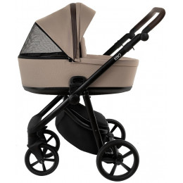 Детская коляска Roan Esso 3 в 1 с автокреслом Tutis Elo Lux EduSky Black ESS110/1 Hazel/Black
