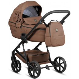Детская коляска Tutis Viva 6 Plus Teddy 3 в 1 с автокреслом Elo Lux EduSky Black 1612110 Biscuit
