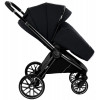 Детская коляска Pituso Mayla Lux 3 в 1 с автокреслом Baesa Black