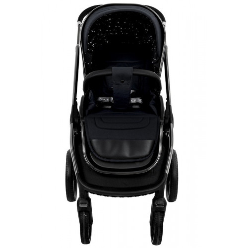 Детская коляска Pituso Mayla Lux 3 в 1 с автокреслом Baesa Black