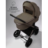 Детская коляска AmaroBaby Genius 3 в 1 с автокреслом Rant Miro Black коричневый