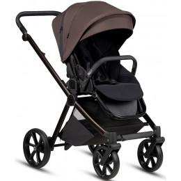 Детская коляска Tutis Mio 3 Plus Essential New 3 в 1 с автокреслом Elo Lux EduSky Black 1622024 Coffee Brown