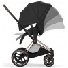 Коляска Cybex Priam V Rosegold Style Cloud T One Love 3 в 1 Sepia Black