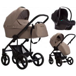 Детская коляска Bebetto Magnum Light 3 в 1 с автокреслом Avionaut Cosmo 01 бежевый