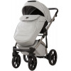 Детская коляска Adamex Chantal Pro Natura 3 в 1 CN-9-MOON (СВ. СЕРАЯ КОЖА)