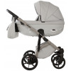 Детская коляска Adamex Chantal Pro Natura 3 в 1 CN-9-MOON (СВ. СЕРАЯ КОЖА)