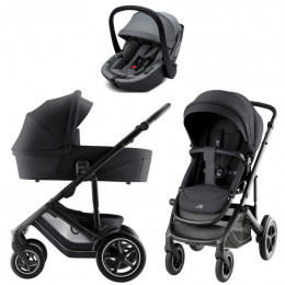 Коляска 3 в 1 Britax Roemer Smile 5Z Style и автокресло Osann Cuddle Iron Carbon Black
