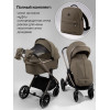 Детская коляска AmaroBaby Genius 3 в 1 с автокреслом Rant Miro Black коричневый