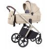 Коляска Carrello Vector CRL-6550 и автокресло Cybex Cloud G i-Size Magic Black 3 в 1 Seashell Beige
