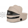 Коляска Cybex Priam V Rosegold Style Cloud T Sepia Black Plus 3 в 1 Cozy Beige