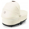 Коляска Cybex Balios S Lux TPE complete Aton B2 Steel Grey 3 в 1 Seashell Beige с дождевиками