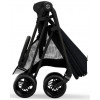 Коляска Cybex Melio Carbon Aton B2 i-Size Steel Grey 3 в 1 Magic Black с дождевиками