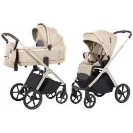 Коляска Carrello Vector CRL-6550 и автокресло Cybex Aton B2 Bay Blue 3 в 1 Seashell Beige